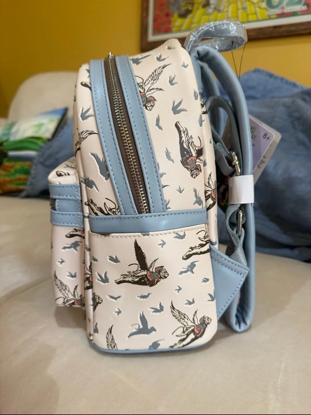 Loungefly Wizard of Oz Flying Monkey Backpack and wallet